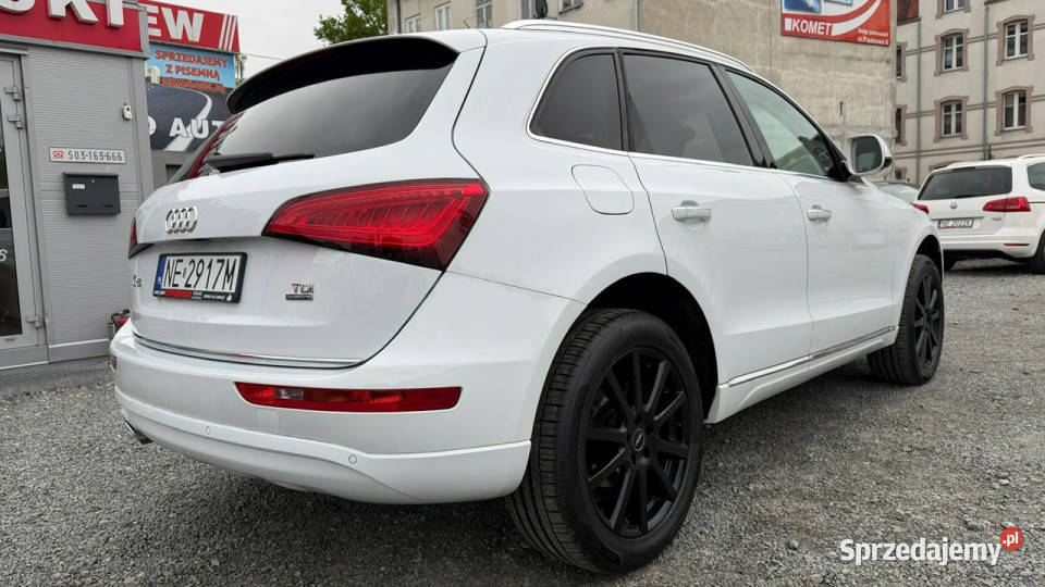 Audi Q5 20 TDI Ultra Moc 190 Automat Quattro 8R biały Elbląg