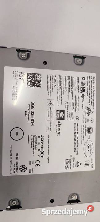 VW TIGUAN II ALLSPACE CZYTNIK NAWIGACJI osobowe sprzedam