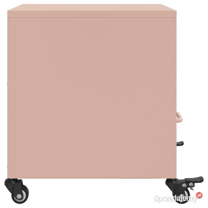 Szafka nocna różowa 36x39x435 stal WM846706 Warszawa