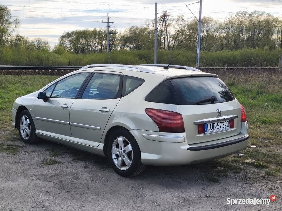 Peugeot 407 20 benzyna 2007 sprawna klimatyzacja Łuków