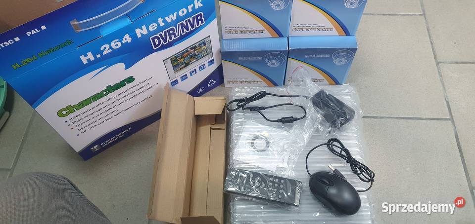 Rejestrator N264 NETWORK DVDNVR i 4 kamery
