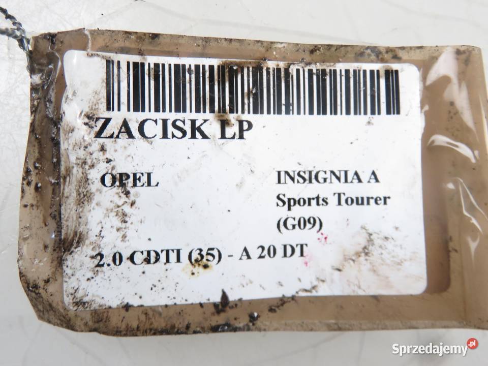 ZACISK LEWY PRZÓD OPEL INSIGNIA 20 CDTI 13219198 sprzedam