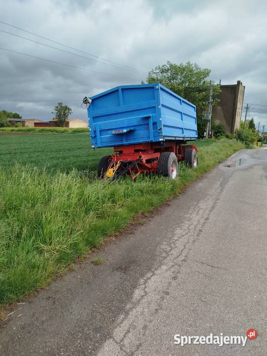 Przyczepa bss1713 nieuszkodzony Przyczepy rolnicze Gościęcin
