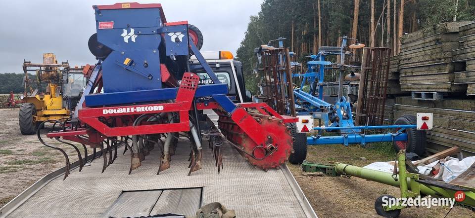 Agregat uprawowo siewny 3m zestaw doublet record nieuszkodzony Ostrzeszów
