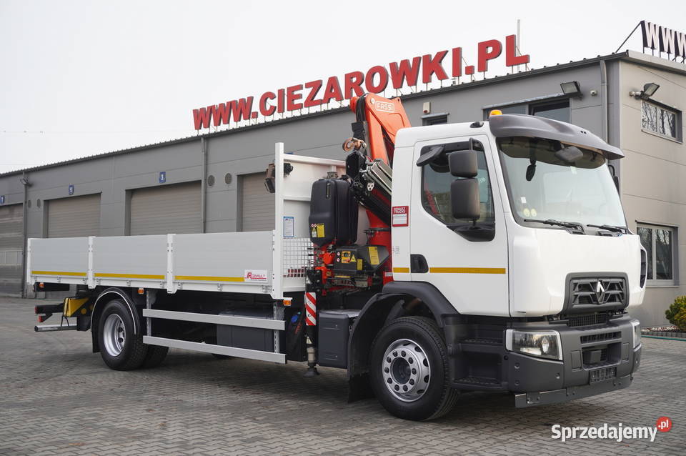 Renault C280 DTI 8 HDS Fassi 56 t Zasięg 8 m tempomat Kraków
