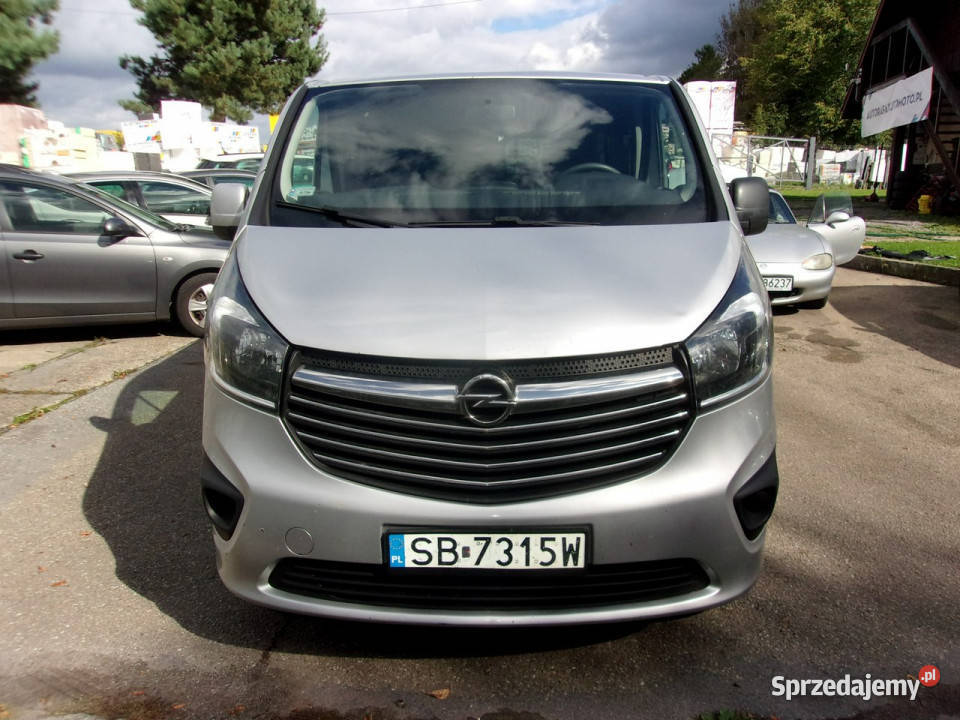 Opel Vivaro Long 16 CDTI 125 Klimatyzacja 9 Osób komputer pokładowy Vivaro Cieszyn