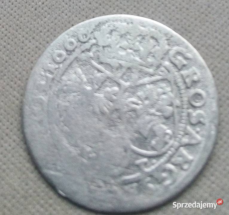 SZOSTAK1666 rSREBRO JAN KAZIMIERZ2 Legionowo