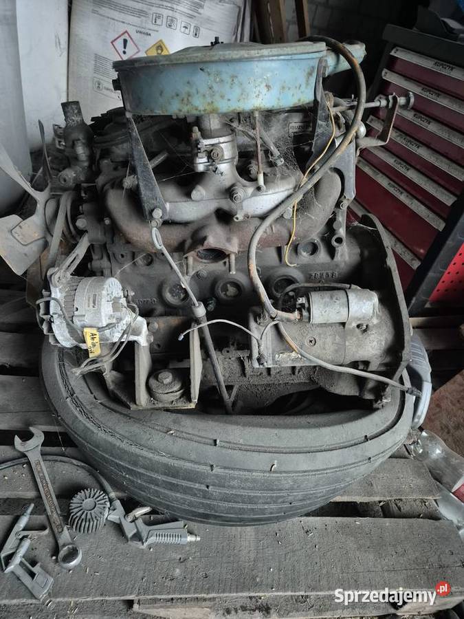 Silnik ISUZU C240 wozek widlowy Części maszyn i innych pojazdów łódzkie Zduńska Wola