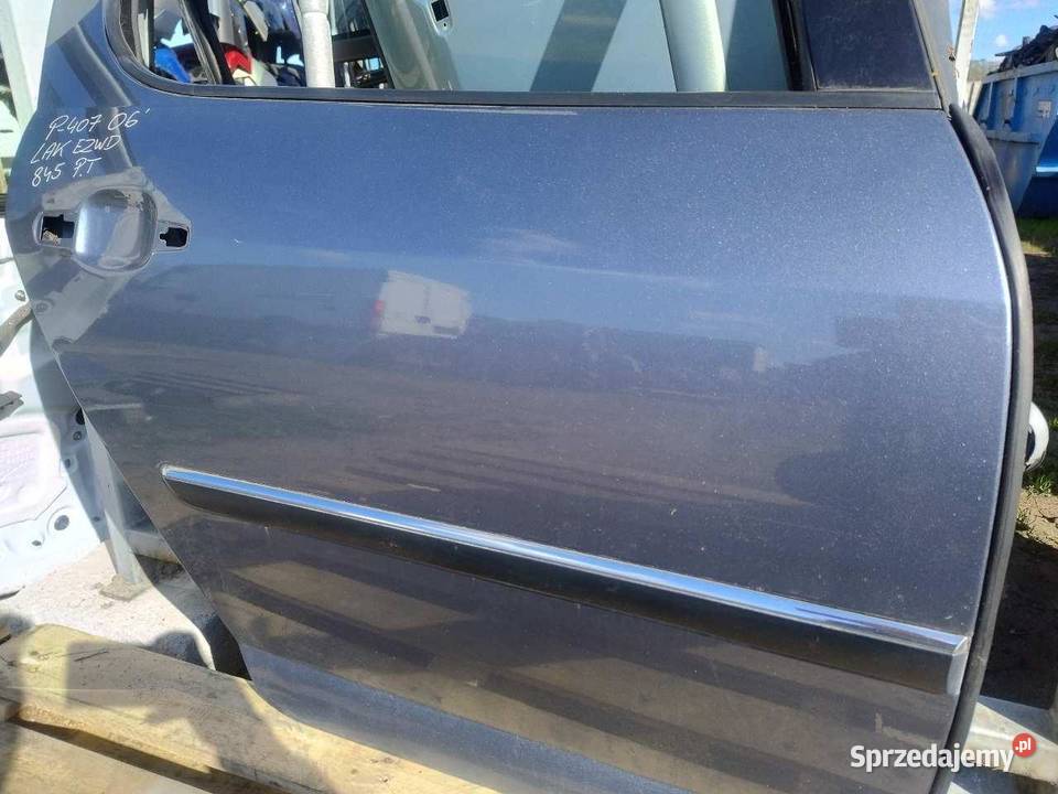 DRZWI PRAWY TYŁ EZWD PEUGEOT 407