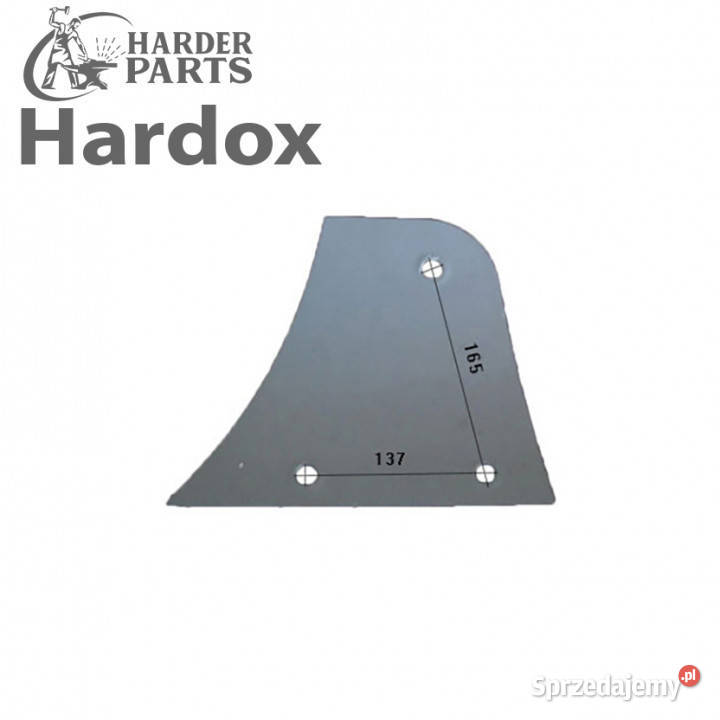 Pierś HARDOX 24081L NU 18 G części do pługa Suwałki
