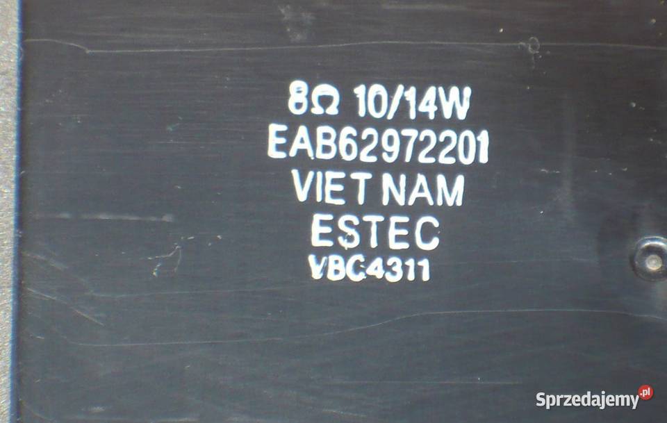 Głośniki 8 14W kpl 2 TV LG 32LB5610 lubelskie Lublin