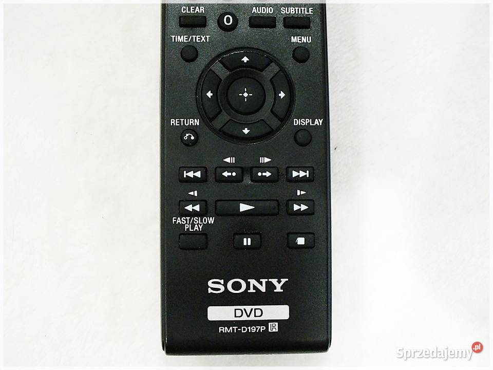 Pilot SONY DVD RMTD197P ORYGINALNY pilot Żary sprzedam