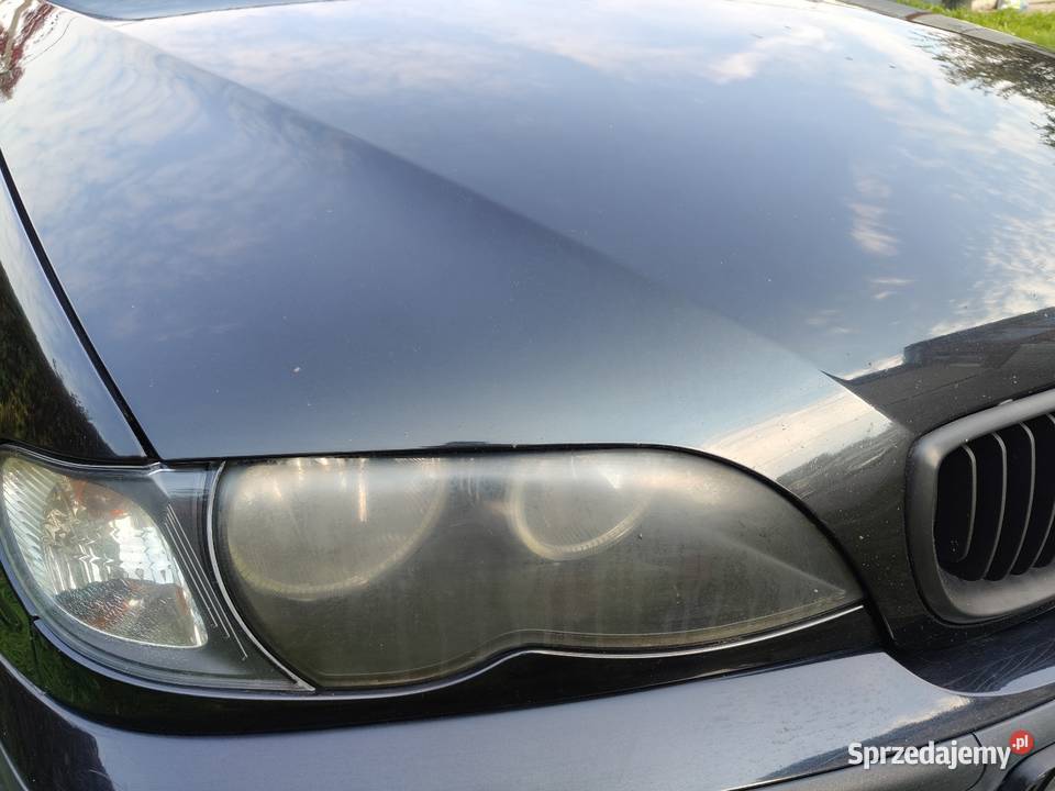 Bmw e46 lift maska przód Black sapphire metalic osobowe Aleksandrów Łódzki