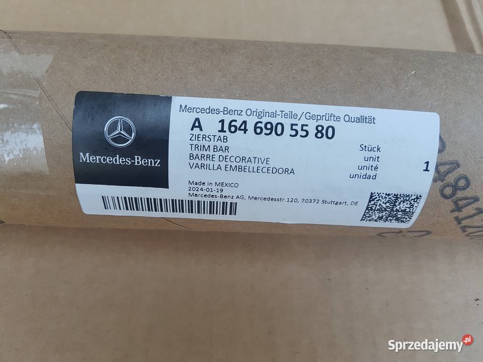 listwa ozdobna Lewy Tył ML164 osobowe Pozostałe