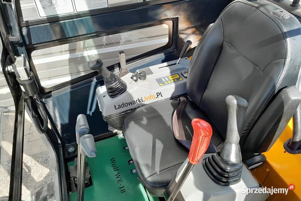 MINIKOPARKA WOLF WE18 Silnik KUBOTA LAIDONG Gliwice sprzedam