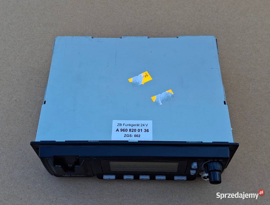 MERCEDES ACTROS MP4 CBRADIO CB RADIO 24V Bieleń