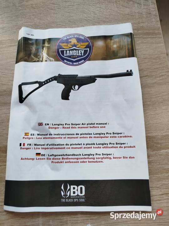 Broń wiatrowa langley pro sniper Wałbrzych