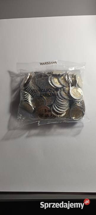 5 2020 UNC woreczek menniczy sprzedam