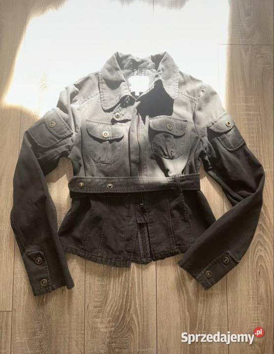 Kurtka kurtka utility cargo z paskiem Y2k grunge Warszawa