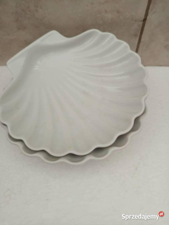 miseczki porcelanowe muszle