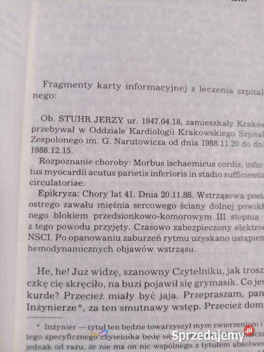 Stuhr Sercowa choroba książki Warszawa sztuka i architektura Kultura i Rozrywka