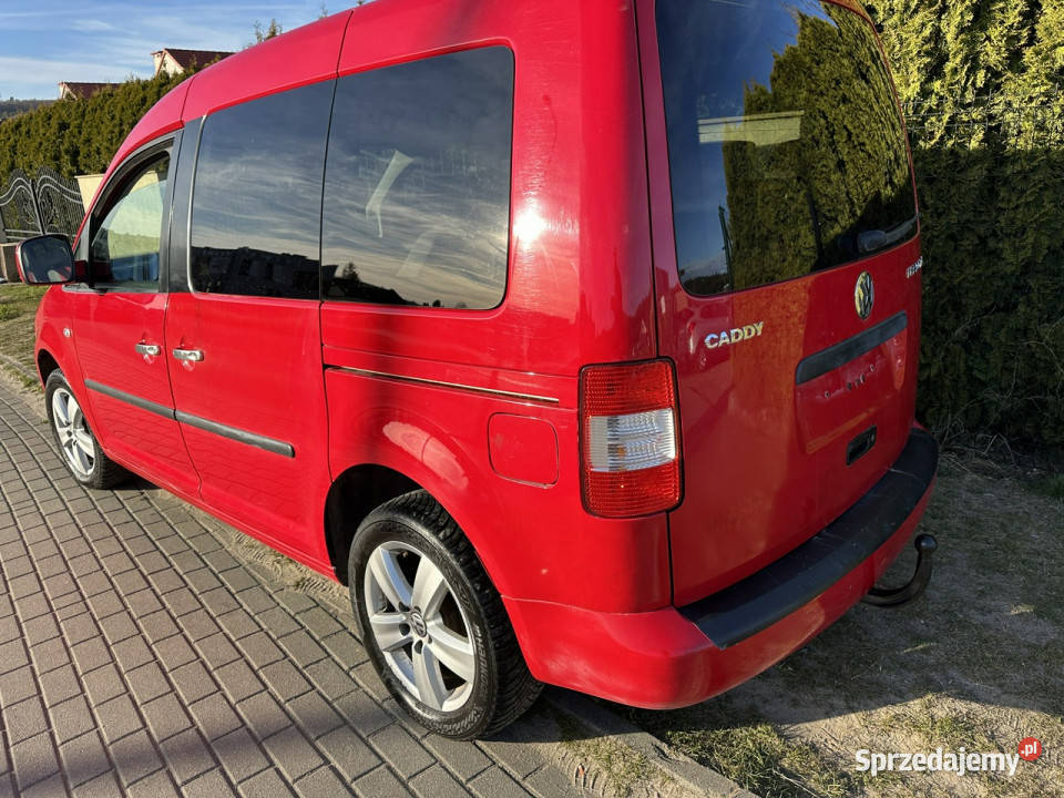 Volkswagen Caddy 20 TDI 7 miejsc podwójne drzwi wspomaganie kierownicy Wejherowo