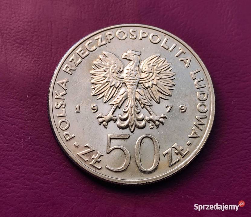 MonetaMonety PRL 50 ZŁOTYCH 1979 Mieszko I Pruszków