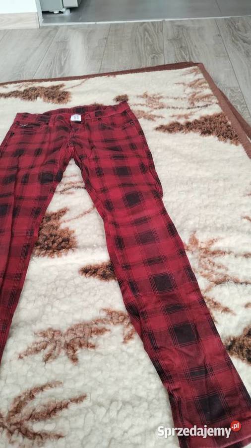 spodnie jeansowe dziewczęce rozmiar 140 Spodnie
