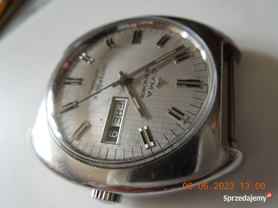 zegarek cyma automatic Częstochowa