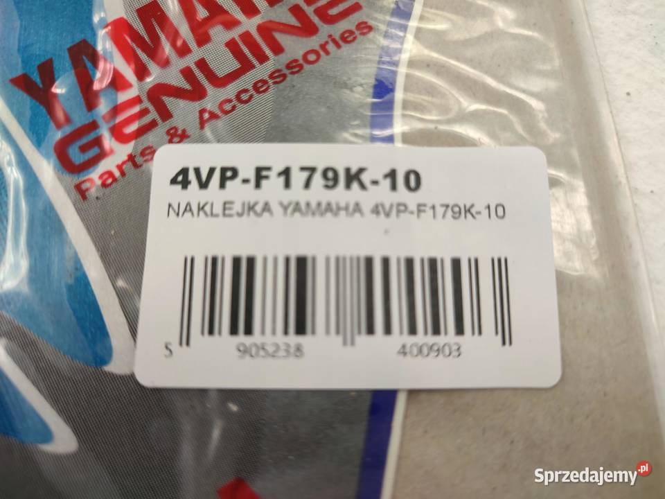 NAKLEJKA NA PRAWY BOCZEK YAMAHA YW100E 19992001 sprzedam