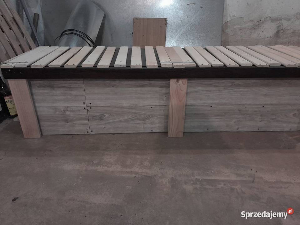 Łóżko rozsuwane dwuosobowe do kampera mazowieckie Radom sprzedam