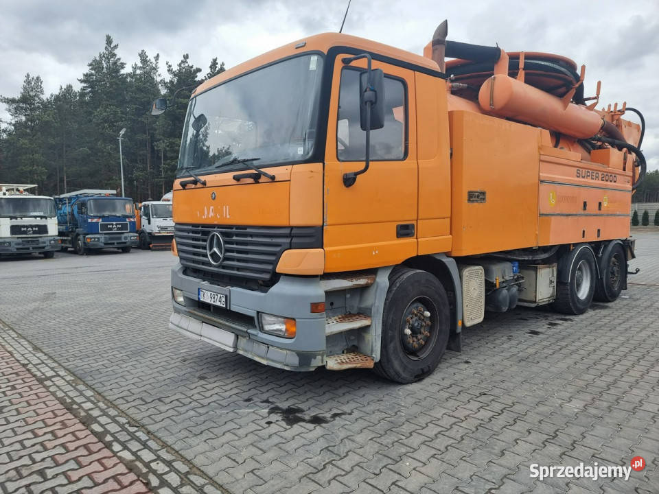 Mercedes Wiedemann SUPER 2000 6x2 WUKO RECYKLING 430KM Daleszyce