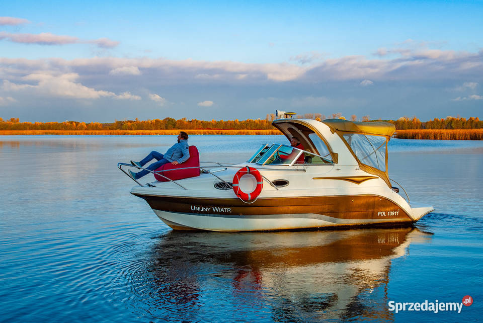 Komfortowy Coral Yacht 750 2014 220 43 MPI 7 Pływanie mazowieckie
