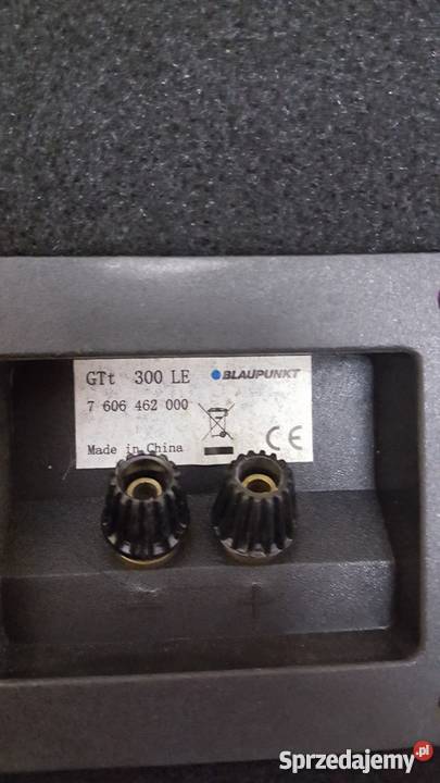 Subwoofer tuba 300W Blaupunkt GT SERIES gtt Elektronika Mosina