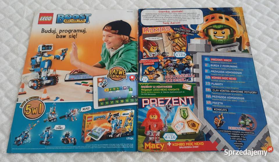 Lego Nexo Knights 92017 20 Media Service Książki dla dzieci Czeladź