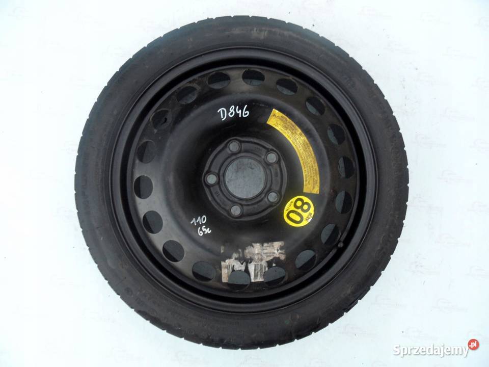 OPEL VECTRA C koło dojazdowe 1157016 92M 5x110