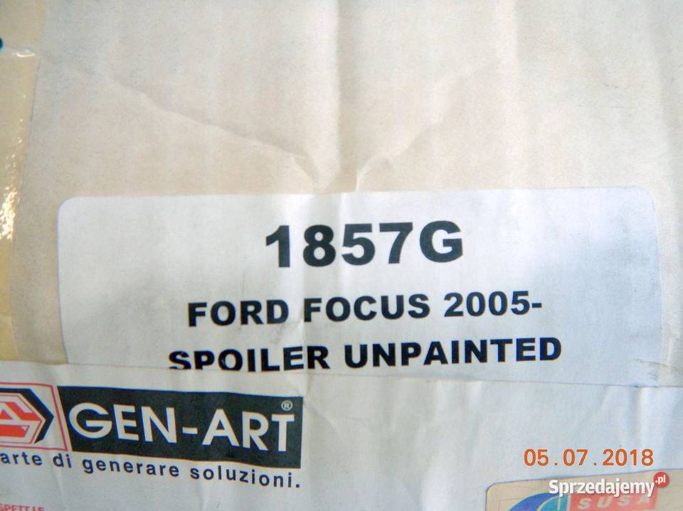 NAKŁADKA SPOILERA FORD FOCUS 05 sprzedam