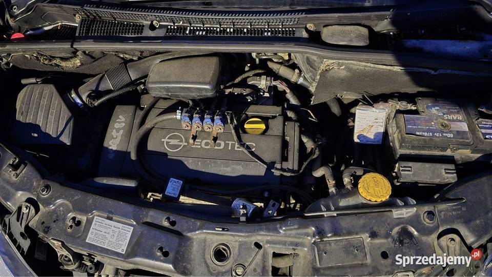 Opel Meriva 16 Benzyna Gaz nieuszkodzony kujawsko-pomorskie Bydgoszcz sprzedam