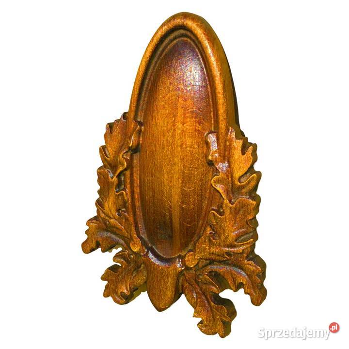 K821R Rzeźbiona deska pod rogacza koziołka dąb Szczekociny sprzedam