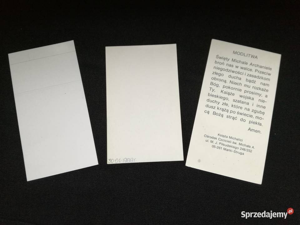 Obrazki święte papierowe zestaw Łódź sprzedam