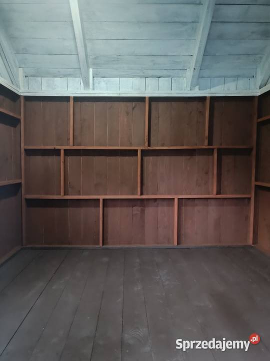 Duży domek ogrodowy dzieci styl skandynawski warmińsko-mazurskie sprzedam