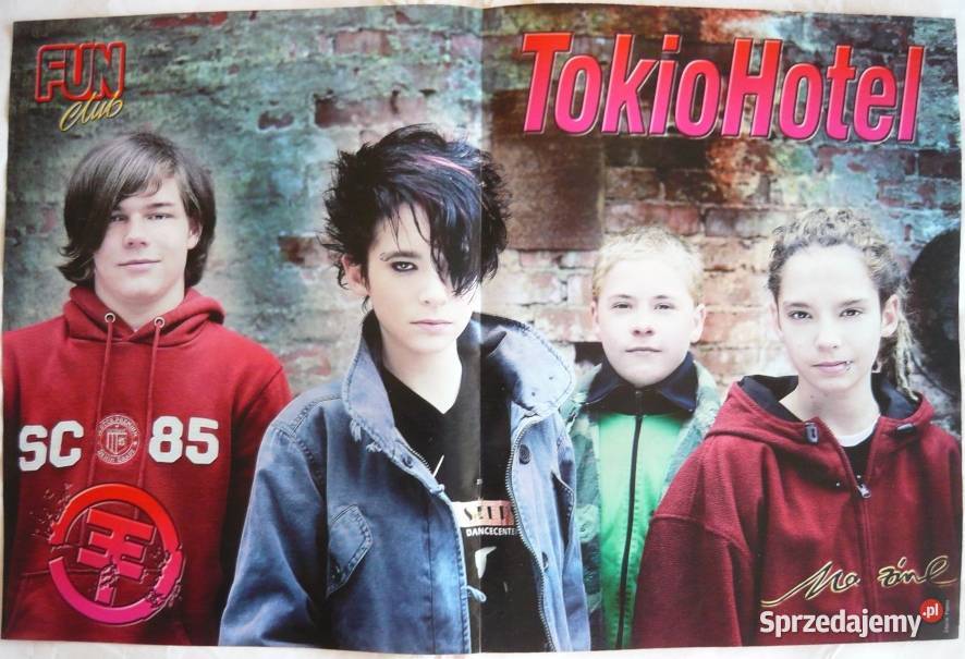 PLAKATY TOKIO HOTEL WYPRZEDAŻ ŚWIAT PLAKATÓW Bydgoszcz