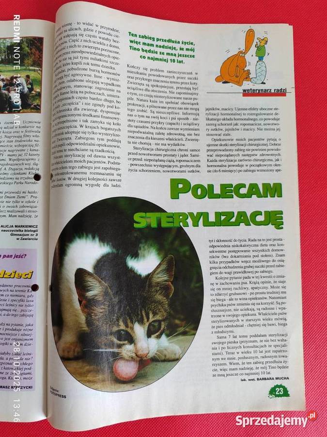 Zielona Liga 2001 5460 miesięcznik przyroda śląskie Katowice