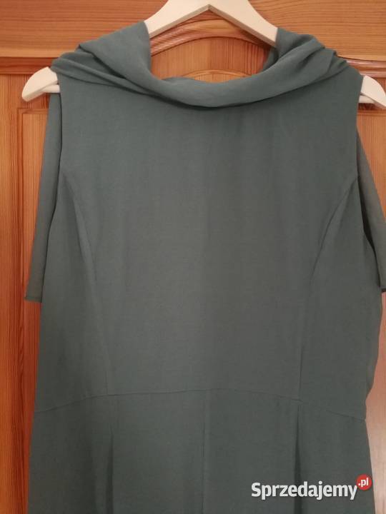 Zielona wyjściowa imprezowa sukienka wyższej Kuźnia Raciborska sprzedam