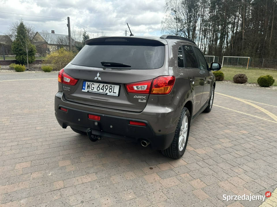 Mitsubishi ASX centralny zamek mazowieckie Lipówki