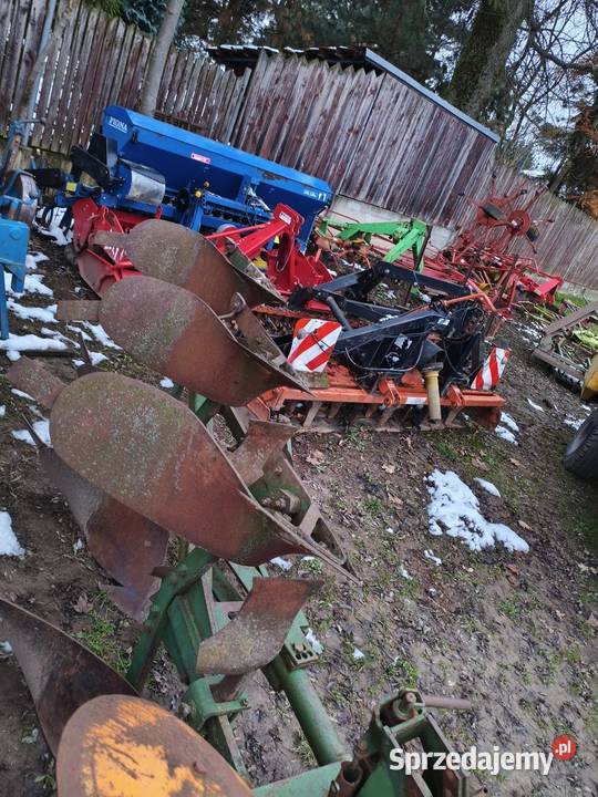 Pług obrotowy 3 skibowy eberhard przedpłużki małopolskie Gdów