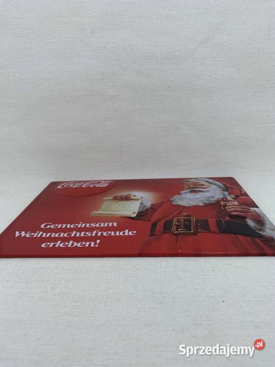 Piękna ozdobna blacha reklama Coca Cola Wrocław sprzedam