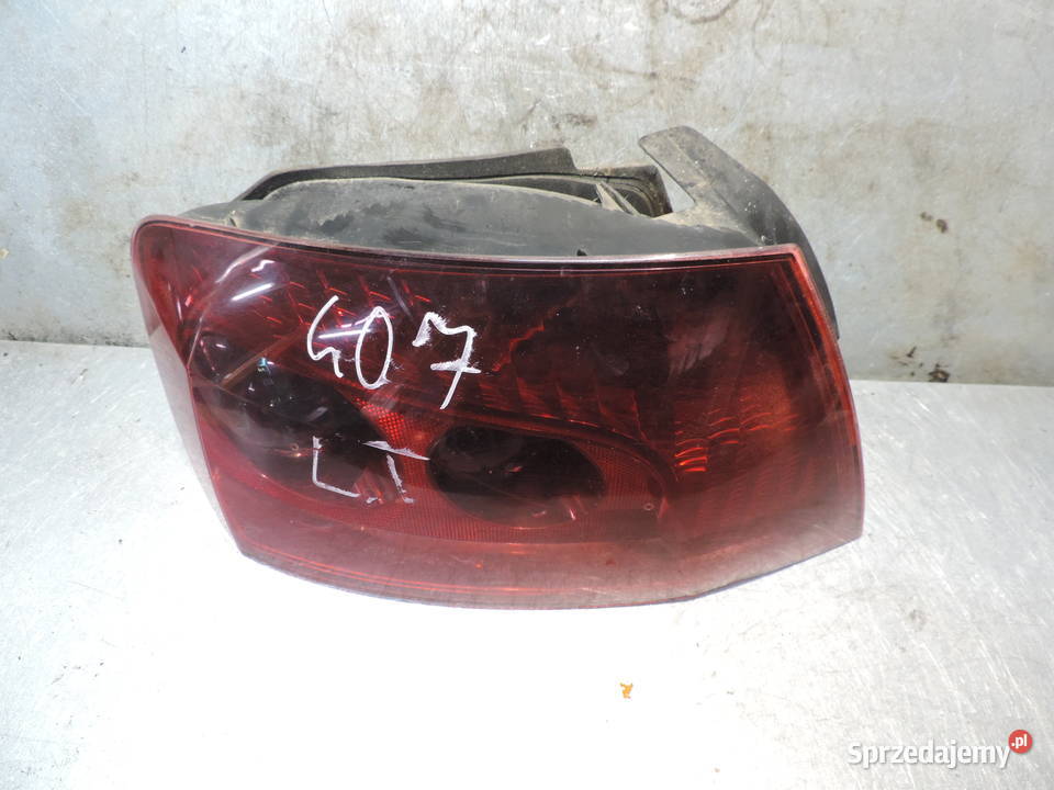 PEUGEOT 407 FL SEDAN LAMPA LEWA TYLNA Nowy Sącz