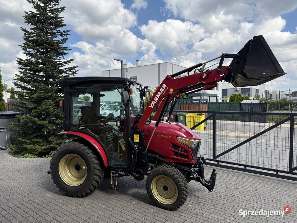 Ciągnik Yanmar YT235 kabina ładowacz 30mth Bielany Wrocławskie