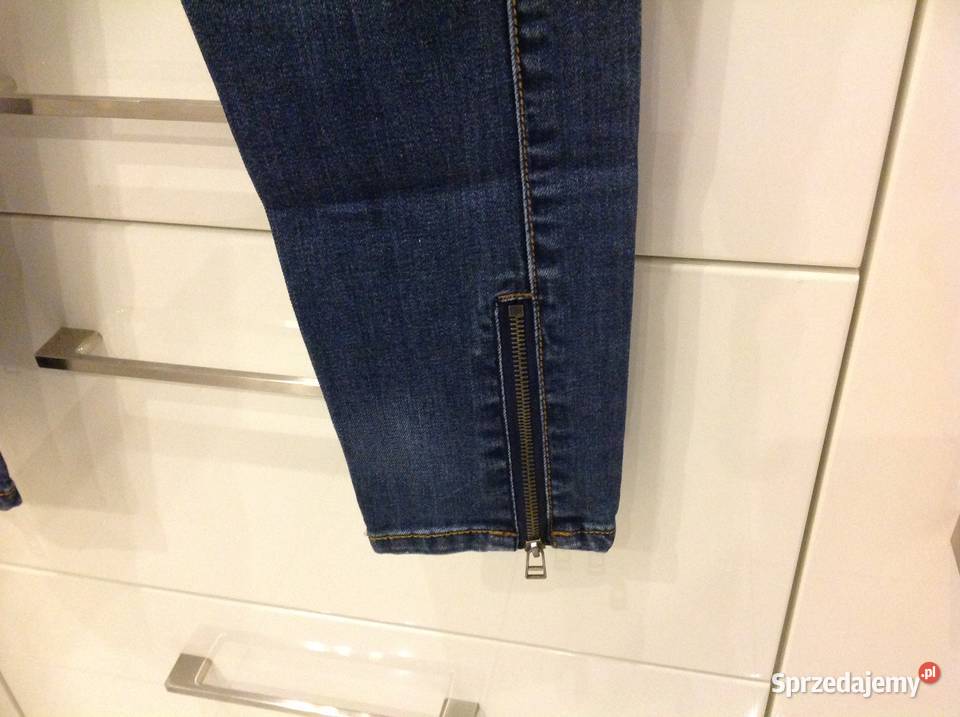 Spodnie Jeans Damskie REPORTER 27 Zamki j nowe Nowa Sól